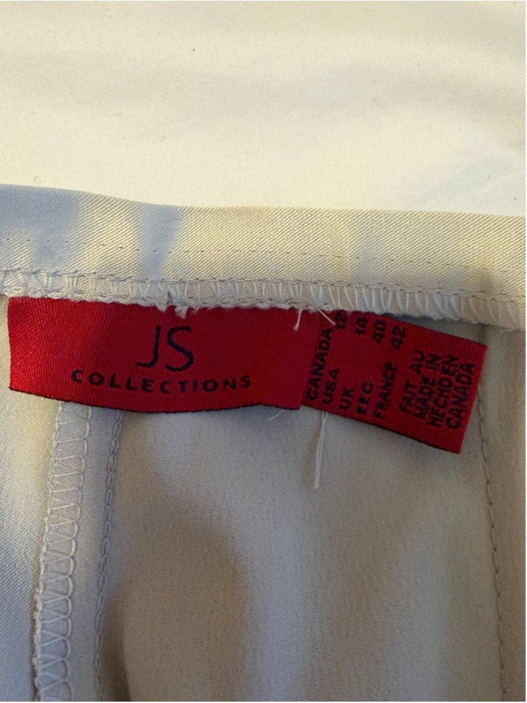 Nwt Js Collections Formal Satin Maxi Skirt Size 12 Luxury Glam Hollywood Q13 — image 4 of 8